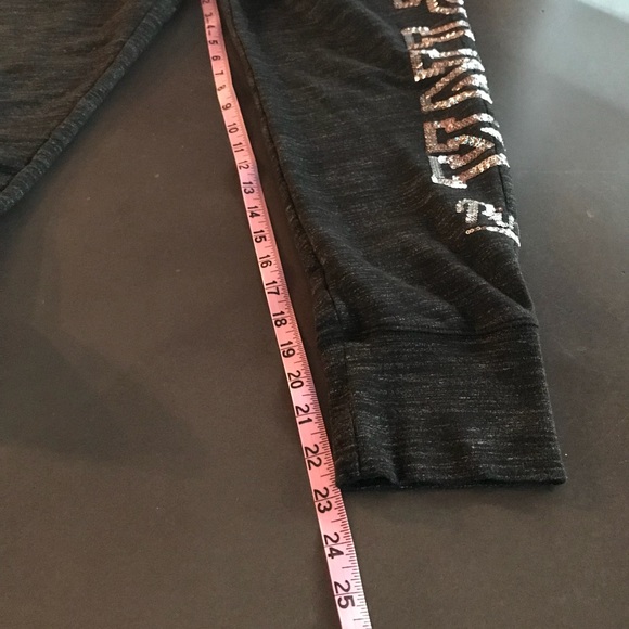 PINK Victoria's Secret Black Joggers - Picture 6 of 6